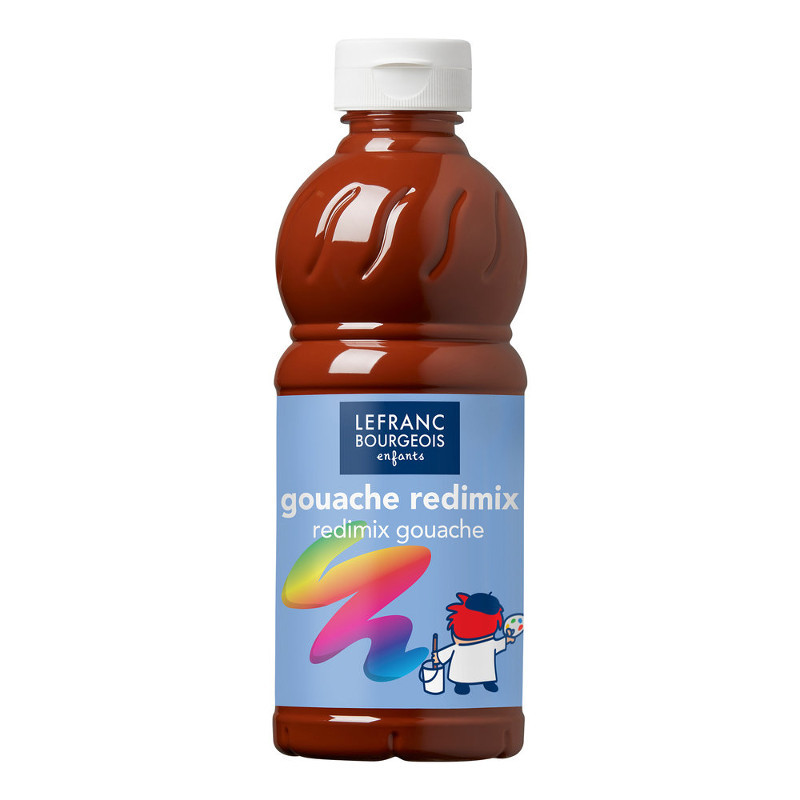 Image of Skolfärg Redimix L&B 500ml Bränd sienna - burnt sienna 481 (10F) 188015 3013641880150