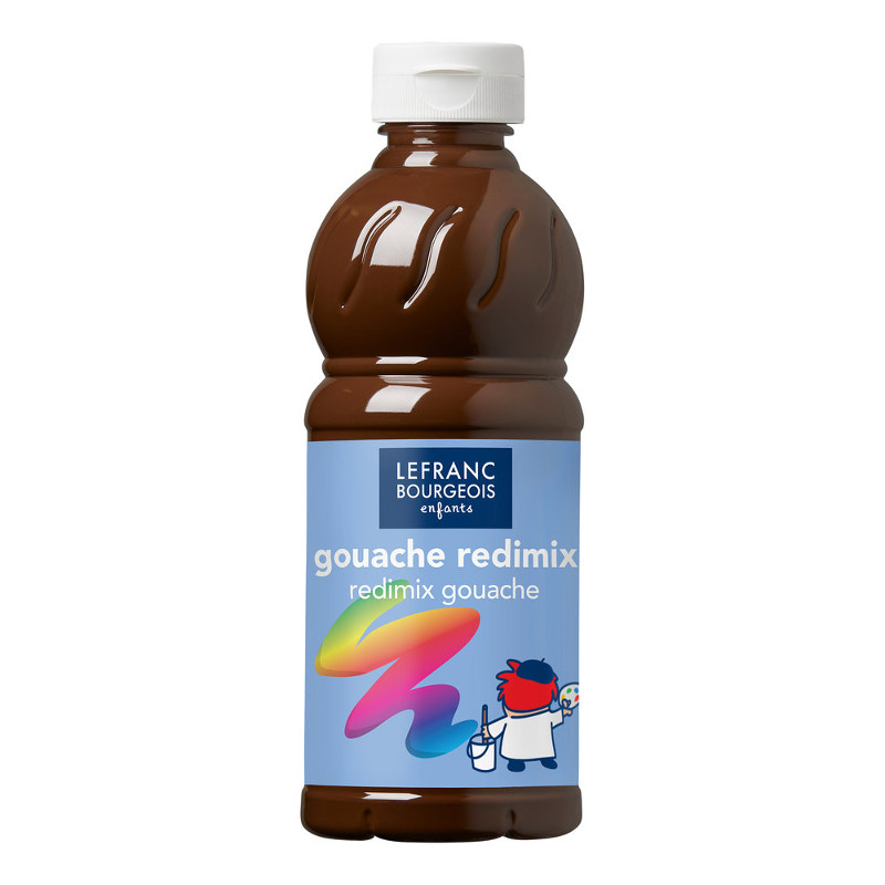 Image of Skolfärg Redimix L&B 500ml Bränd umbra - burnt umber 477 (10F) 188016 3013641880167