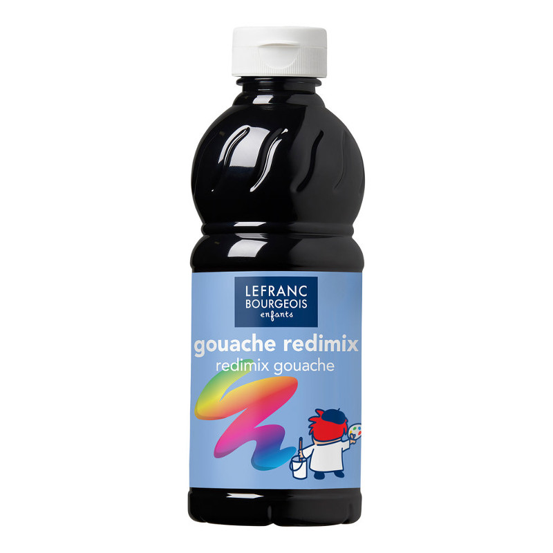 Image of Skolfärg Redimix L&B 500ml Svart - black 265 (10F) 188017 3013641880174