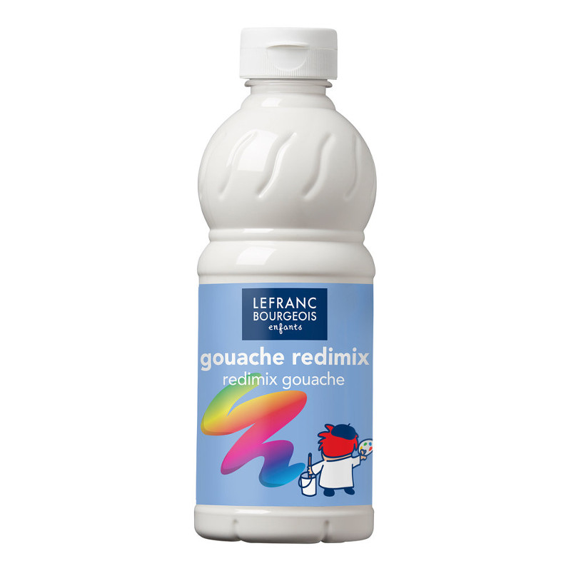 Image of Skolfärg Redimix L&B 500ml Vit - white 001 (10F) 188018 3013641880181