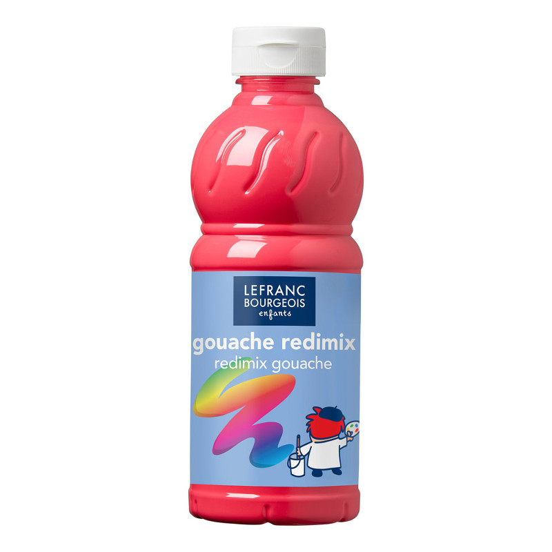 Image of Skolfärg Redimix L&B 500ml Fluoriserande rosa 408 (10F) 188022 3013641880228