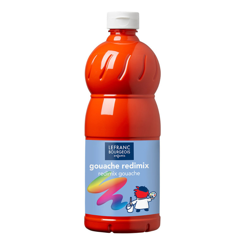 Image of Skolfärg Redimix L&B 1 L 398 Vermillion - vermilion 188026 3013641880266