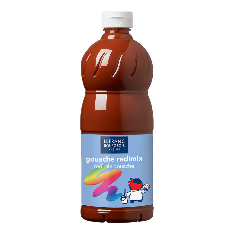 Image of Skolfärg Redimix L&B 1 L 481 Bränd sienna - burnt sienna 188037 3013641880372