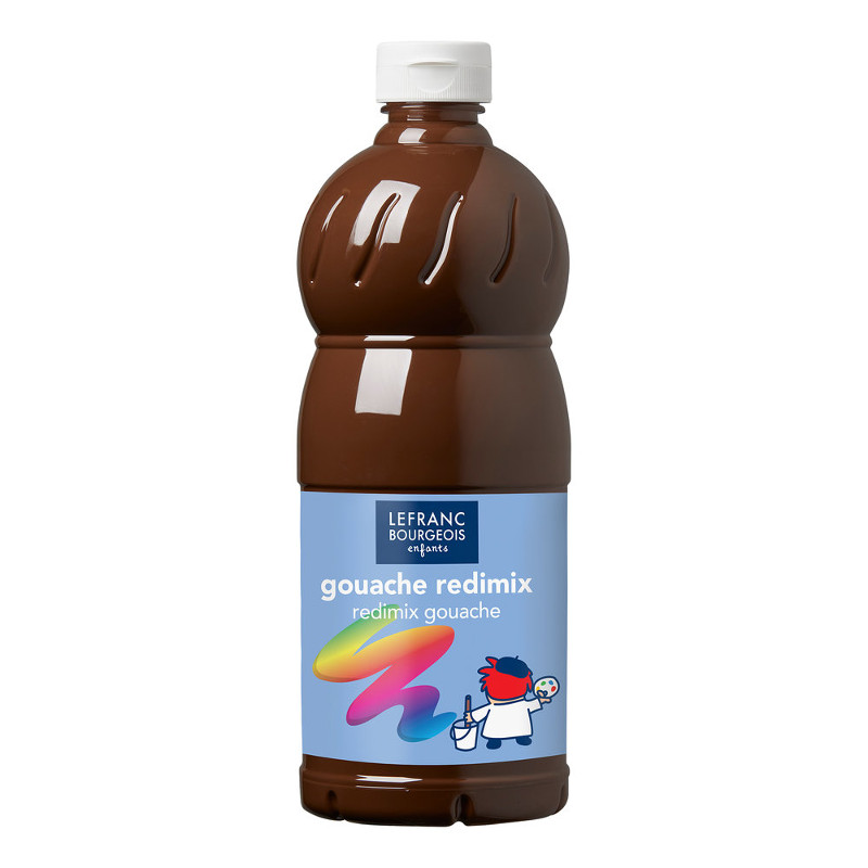 Image of Skolfärg Redimix L&B 1 L 477 Bränd umbra - burnt umber 188038 3013641880389