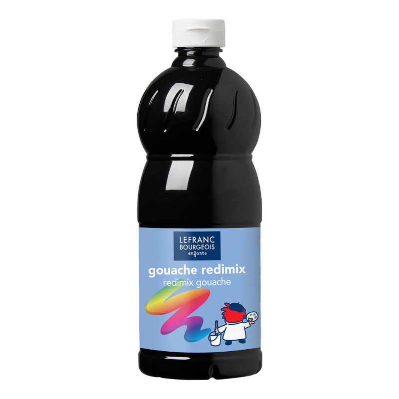 Image of Skolfärg Redimix L&B 1 L 265 Svart - black 188039 3013641880396