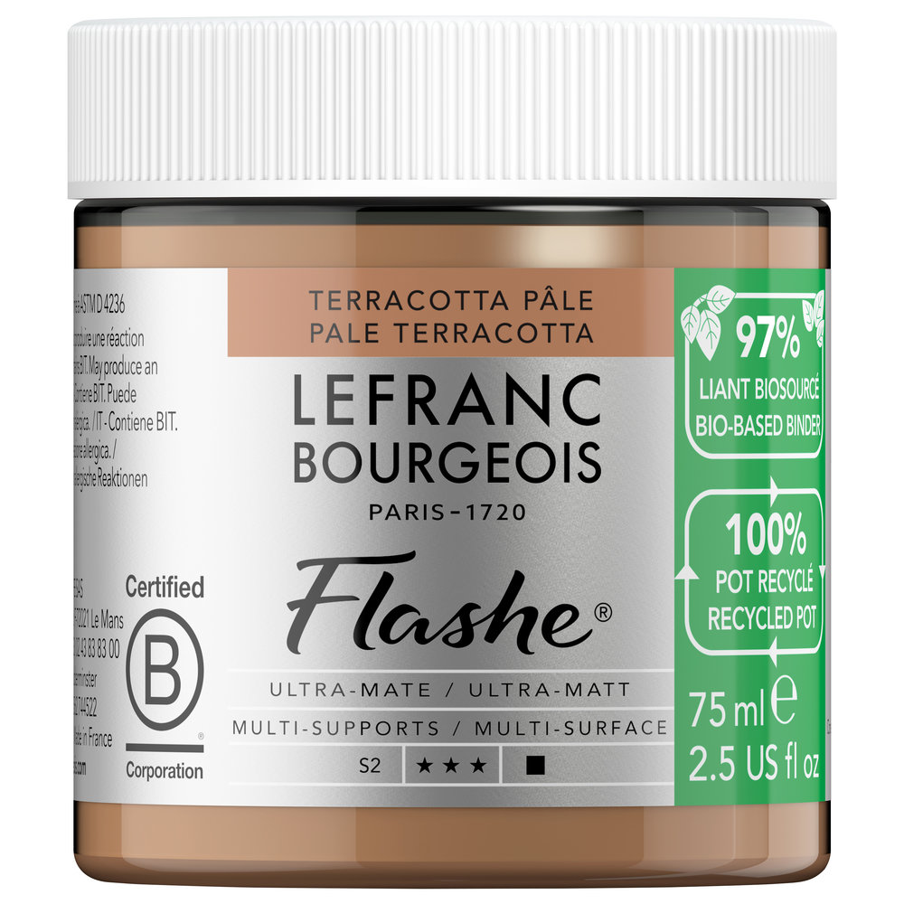 Image of Vinylfärg L&B Flashe Bio 75ml Pale Terracotta S2 301981 3013643019817