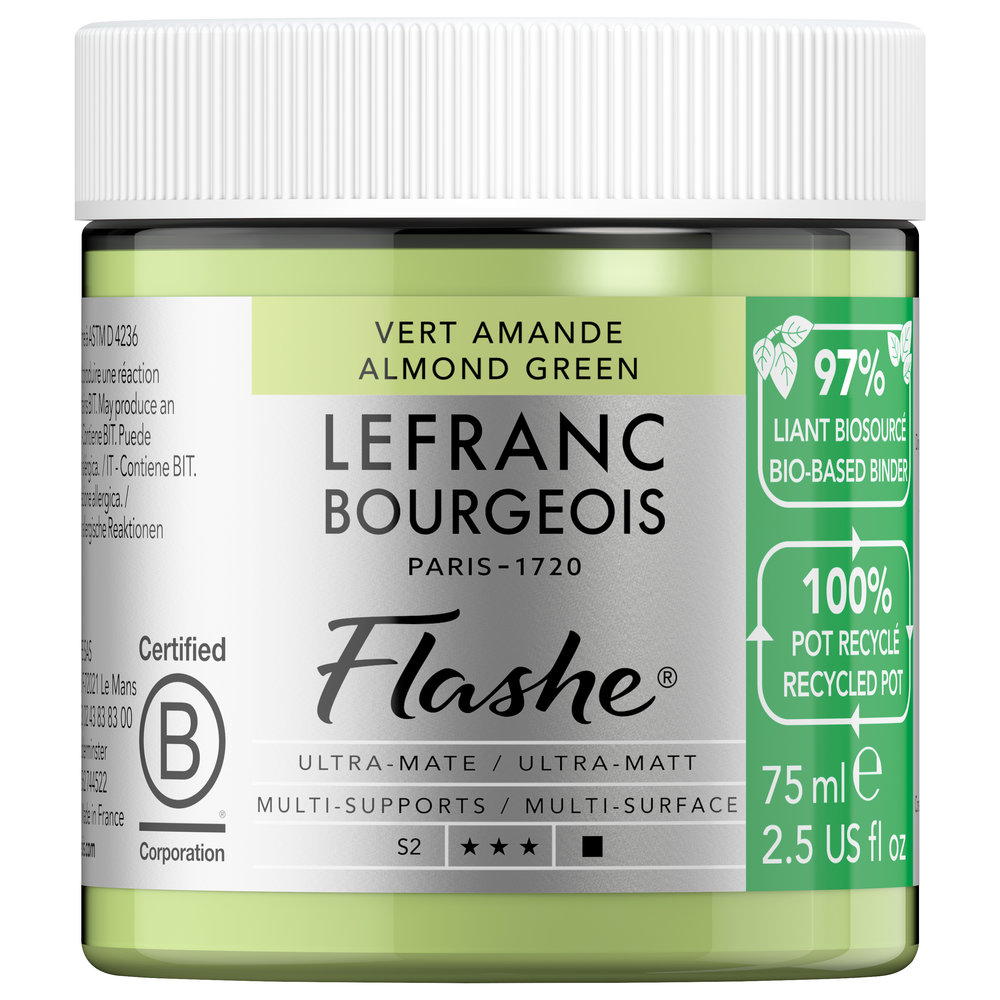 Image of Vinylfärg L&B Flashe Bio 75ml Almond Green S2 302010 3013643020103