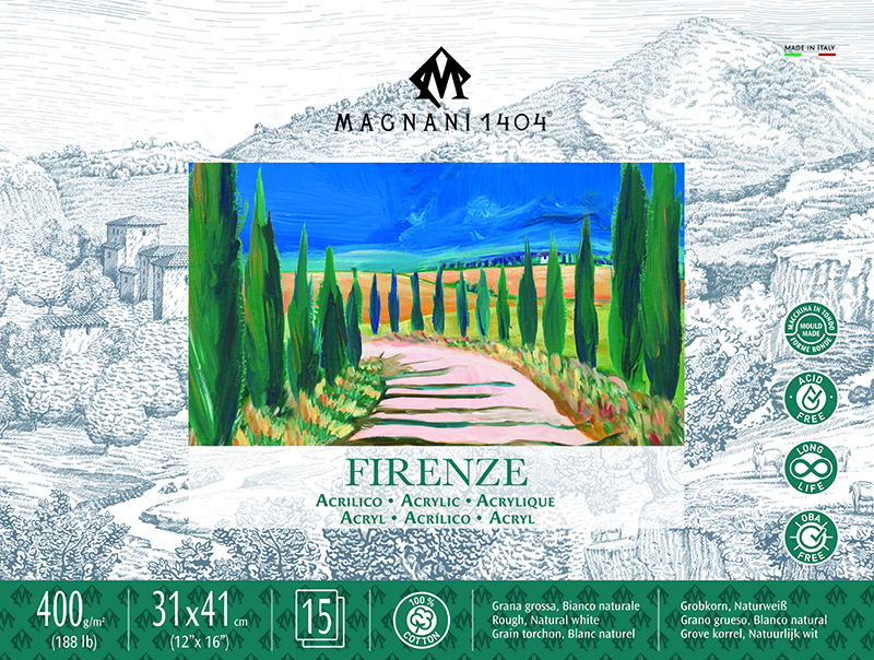 Image of Akrylblock Magnani 1404 Firenze 31X41 400G 15 ark 4003141 8001348222859