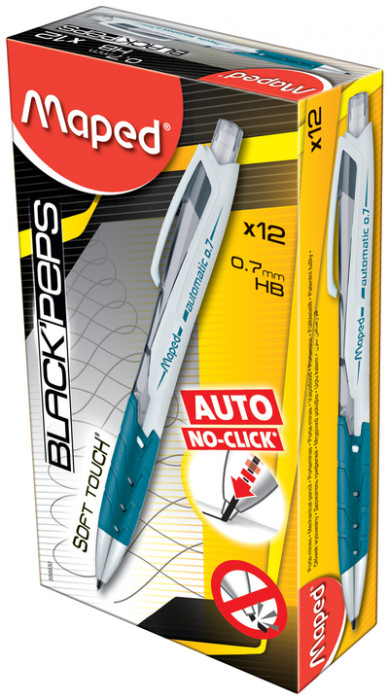 Image of Stiftpenna Maped Mechanical pencil automatic 0,7 mm blue, (12F) 559930 3154145599305