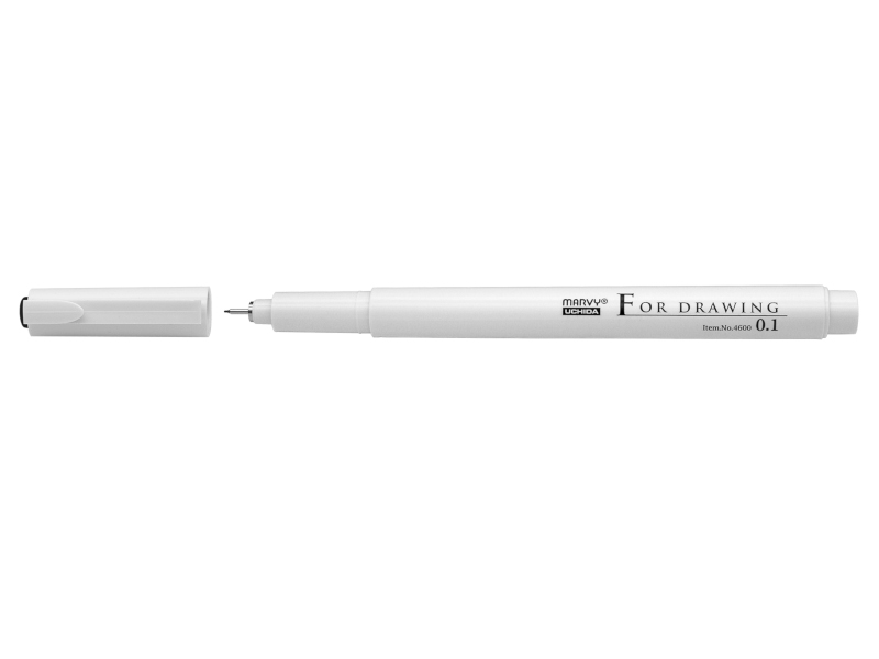Image of Fineliner Marvy Linjebreddspenna 0,1 mm (12F) 53037 752481464015