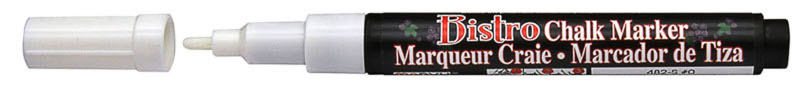 Image of Tavelmarker Chalk Marker Fine Marvy, Vit  (6F) 53056 26817482002