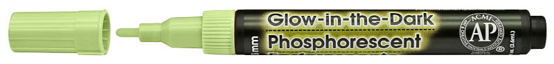 Image of Textilmarker Glow In The Dark, Grön (12F) 53060 28617220505