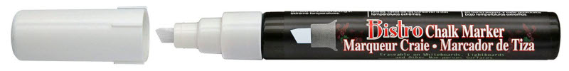 Image of Tavelmarker Chalk Marker Chisel, Vit  (6F) 53071 26817483009