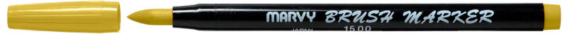 Image of Penselpenna Marvy Uchida Brush Marker Gold Ochre (12F) 59539 28617152301