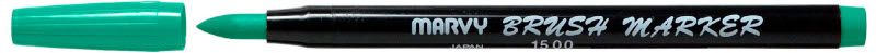 Image of Penselpenna Marvy Uchida Brush Marker Spring Green (12F) 59546 28617157108