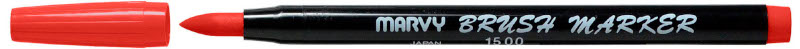 Image of Penselpenna Marvy Uchida Brush Marker Persimmon (12F) 59547 28617158907