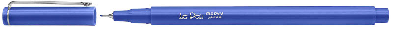 Image of Fiberpenna Marvy Uchida Le Penn Blue (12F) 59559 28617430300