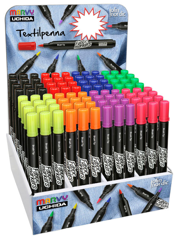 Image of Ställ Marvy Tygpenna Display x96 998258 Paket