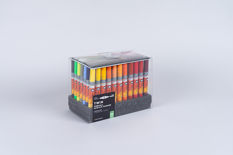 Image of Akrylmarkerset Molotow ONE4ALL Complete Set Acryl Twin 74 Colors 200905 4250397675015