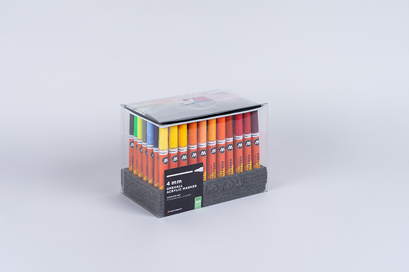 Image of Akrylmarkerset Molotow ONE4ALL Complete Set 4mm 74 Colors 200910 4250397675022