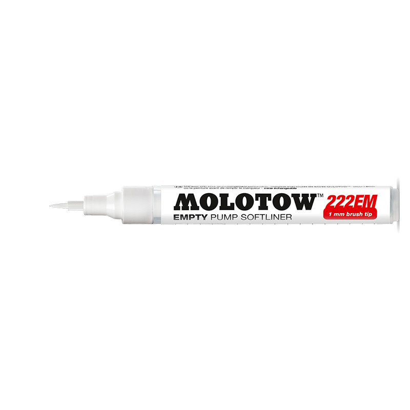 Image of Penna Tom Molotow CALLIGRAFX 222EM 1mm brush-tip. Empty 211011 4250397611242