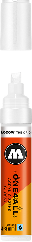 Image of Akrylmarker Molotow 327HS 4-8mm GLOSSY white 327501 4250397667836