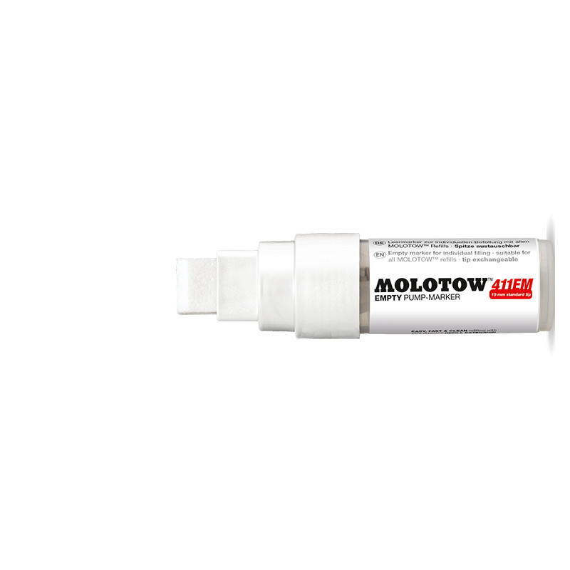 Image of Penna Tom Molotow ONE4ALL 411EM Empty 15mm Kort skaft 411000 4250397600918
