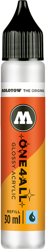 Image of Akrylfärg Molotow ONE4ALL 30ml GLOSSY white 693251 4250397667959