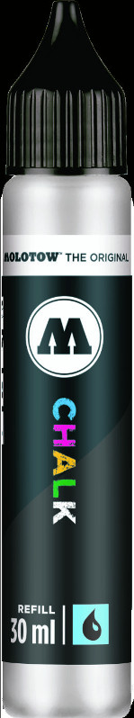 Image of Chalk Marker Refill Molotow 30ml white 005 (6F) 693705 4250397623290