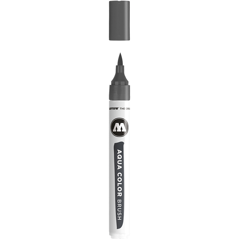 Image of Akvarellmarker Molotow Aqua Color Brush 024 neutral grey 01 (3F) 727224 4250397644592