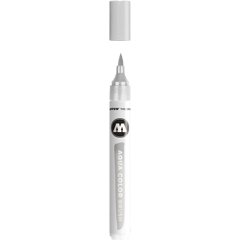 Image of Akvarellmarker Molotow Aqua Color Brush 027 neutral grey 04 (3F) 727227 4250397644622