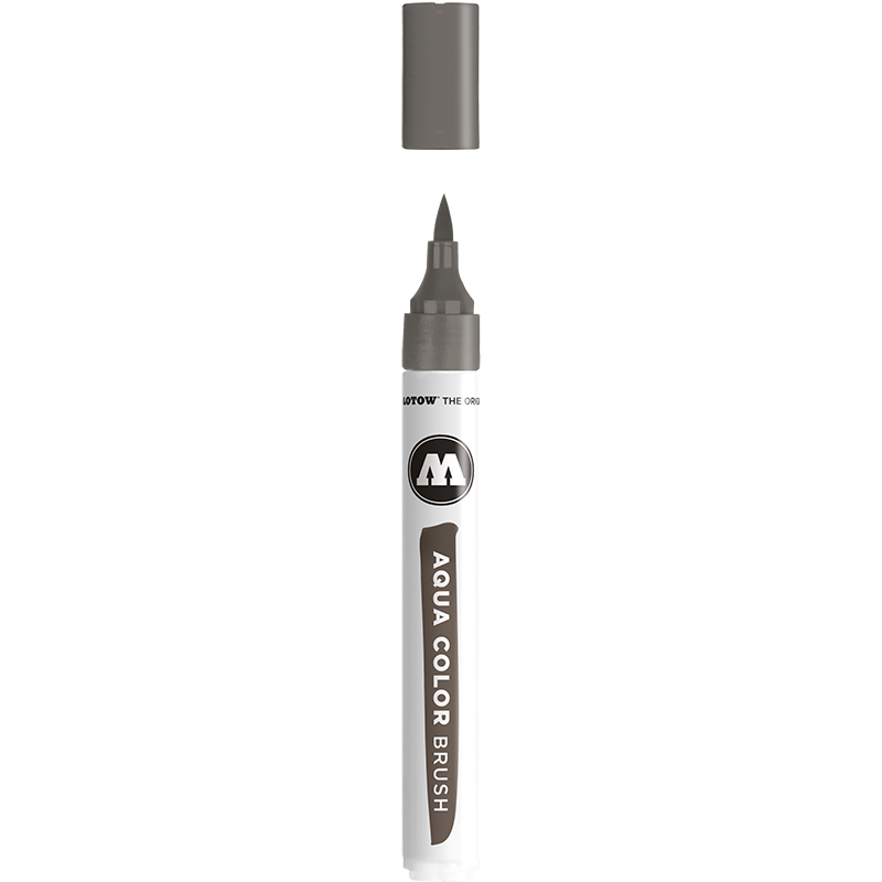 Image of Akvarellmarker Molotow Aqua Color Brush 035 warm grey  (3F) 727235 4250397644684