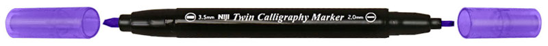 Image of Kalligrafipenna NiJi Twin Calligrafi Viol VB 135508 4937523117051