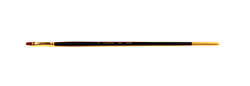 Image of Syntetpensel LaVanche 1751 Flat Lång skaft Nr 4 (12F) Northline 3175104 7350028140022