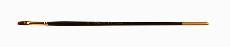 Image of Syntetpensel LaVanche 1751 Flat Lång skaft Nr 6 (12F) Northline 3175106 7350028140039