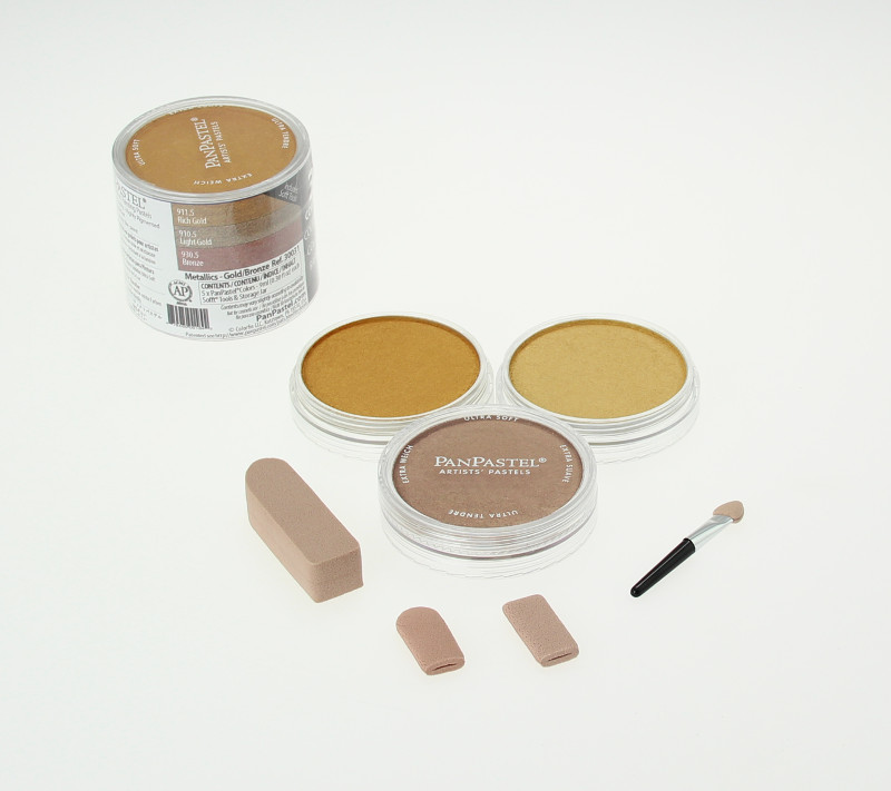 Image of PanPastel Metallic Set 1- 3 Color Sets 430031 879465001842