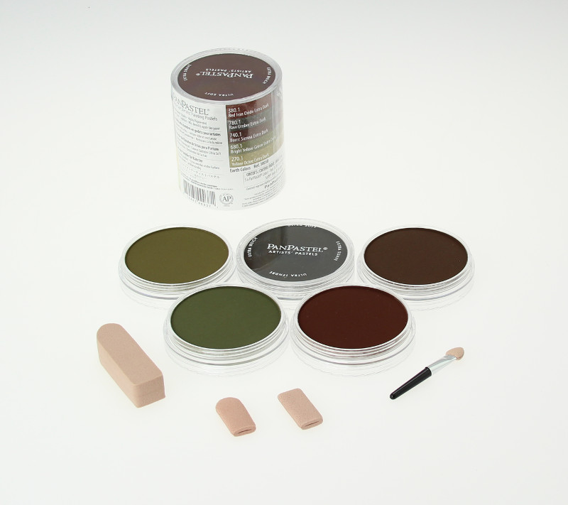 Image of PanPastel Earth Colors 5 Color Sets 430058 879465000371