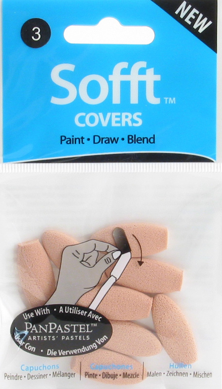 Image of PanPastel Sofft Covers-No.3 Oval(x10) (6F) 462003 879465002498