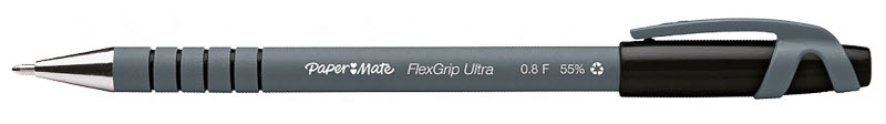 Image of Kulspetspenna Paper Mate Flexgrip Ultra Black Medium(12F) S0190393 3501170845684