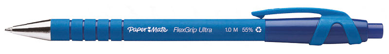 Image of Kulspetspenna Paper Mate Flexgrip Ultra Blue Medium(12F) S0190433 8008285096116