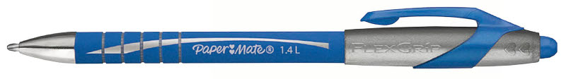 Image of Kulspetspenna Paper Mate P M Flexgrip Elite RT Ball Pen Med Blue (12F) S0767610 3501170767610