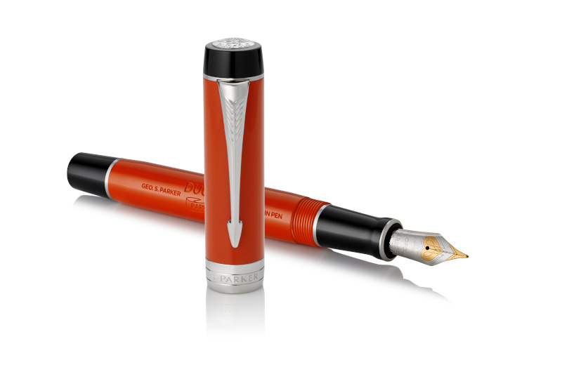 Image of Reservoarpenna Parker Duofold Classic Big Red P.T. Fountain pen Centennial F 1931375 3501179313757