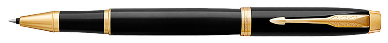 Image of Kulspetspenna Parker IM Black Lacquer G.T Rollerball F Black 1931659 3501179316598