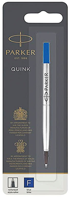Image of Refill Parker Rollerball F Blue 1-Blister 1950322 3501179503226