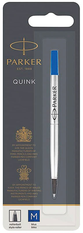 Image of Refill Parker Rollerball M Blue 1-Blister 1950324 3501179503240