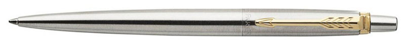 Image of Kulspetspenna Parker Jotter Stainless Steel GT Ballpen M Blue 1953182 3501179531823