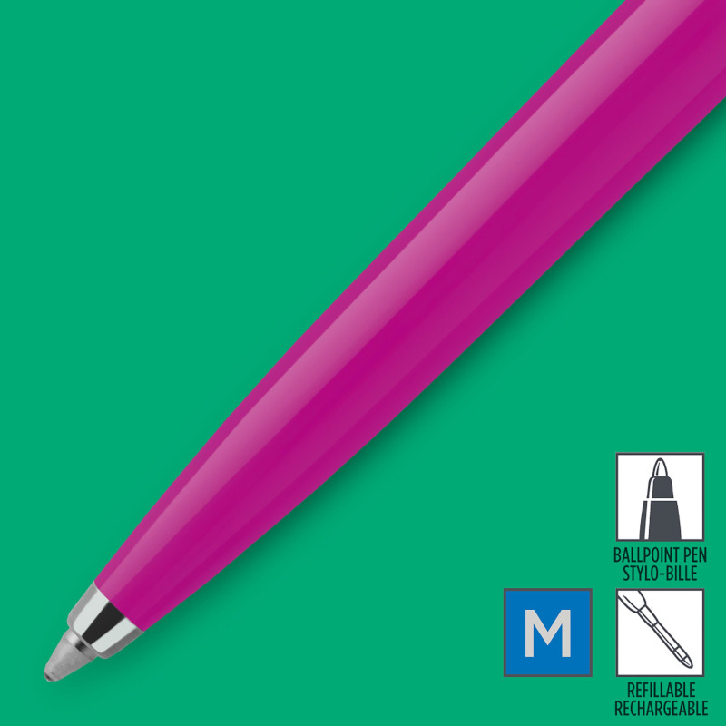 Image of Kulspetspenna Parker Jotter Magenta 2395C BP M.BLU BL1 2075996 03026980759964