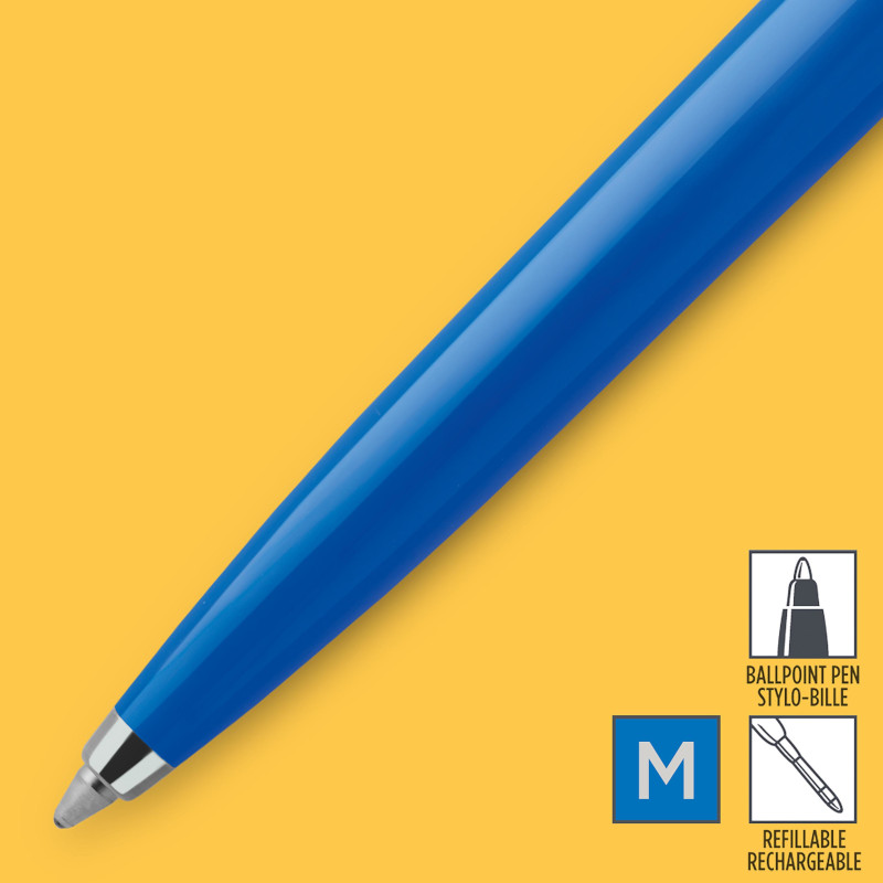 Image of Kulspetspenna Parker Jotter Plastic BP Blue M Blue 1-blister 2076052 3026980760526