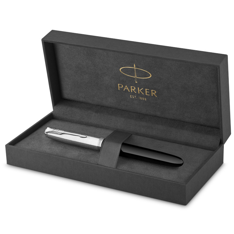 Image of Reservoarpenna Parker 51 Black Fountain pen M, black 2123492 3026981234927