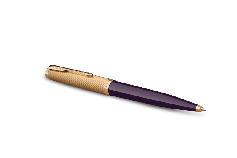 Image of Kulspetspenna Parker 51 Plum Ballpen M, black 2123518 3026981235184